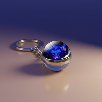 Celestial Charm Keychain