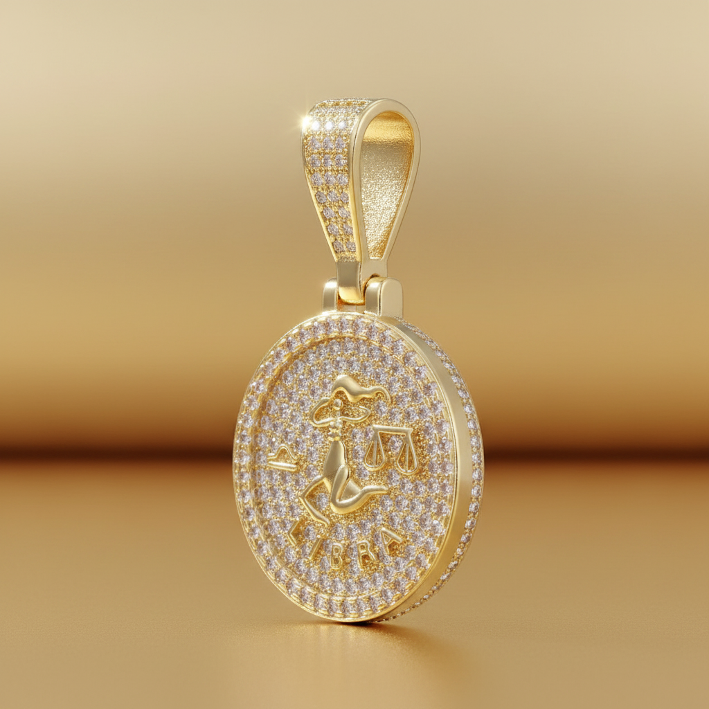 Celestial Luxe Zodiac Medallion