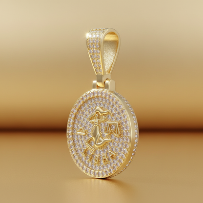 Celestial Luxe Zodiac Medallion