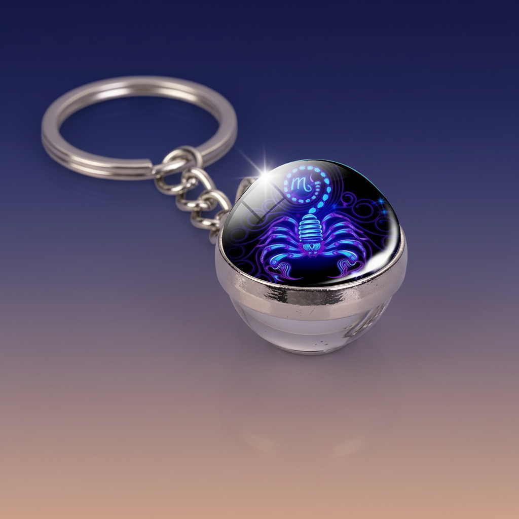 Celestial Charm Keychain
