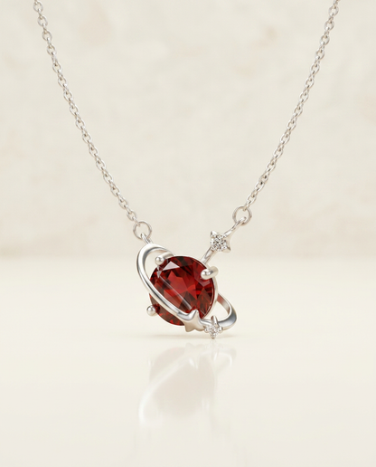 ZodiFeel Orbit Birthstone Necklace