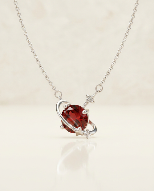 ZodiFeel Orbit Birthstone Necklace
