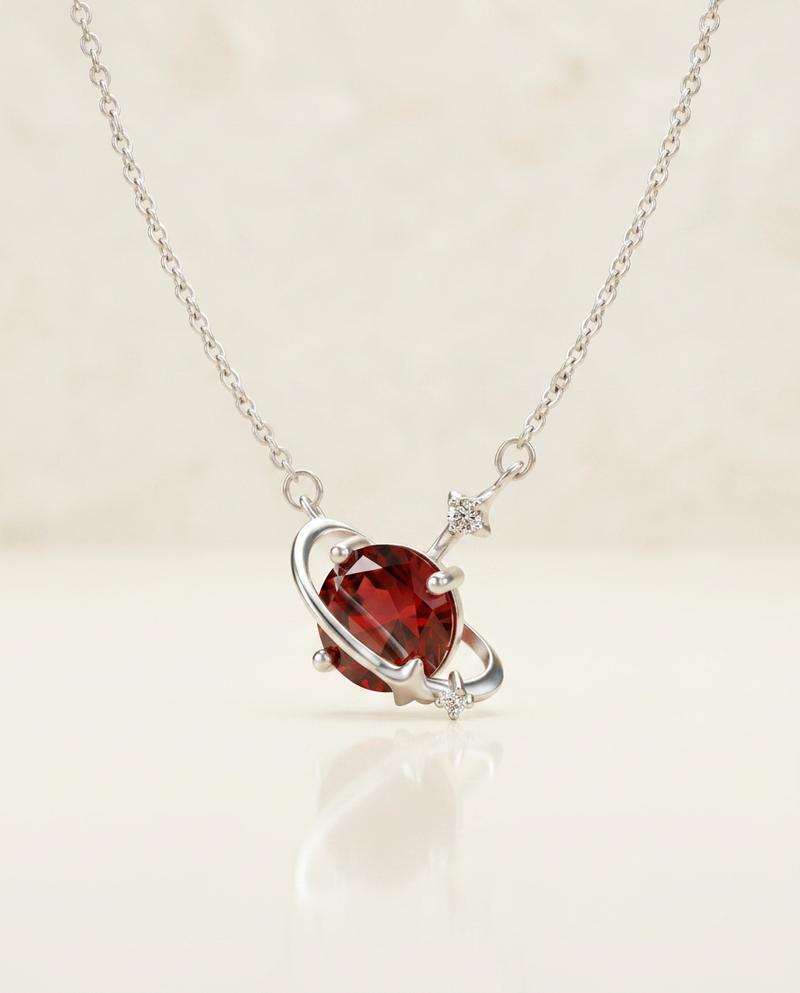 ZodiFeel Orbit Birthstone Necklace