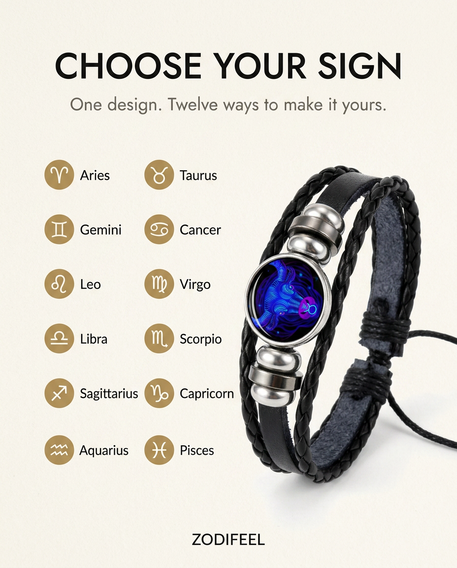 ZodiFeel Signature Zodiac Bracelet
