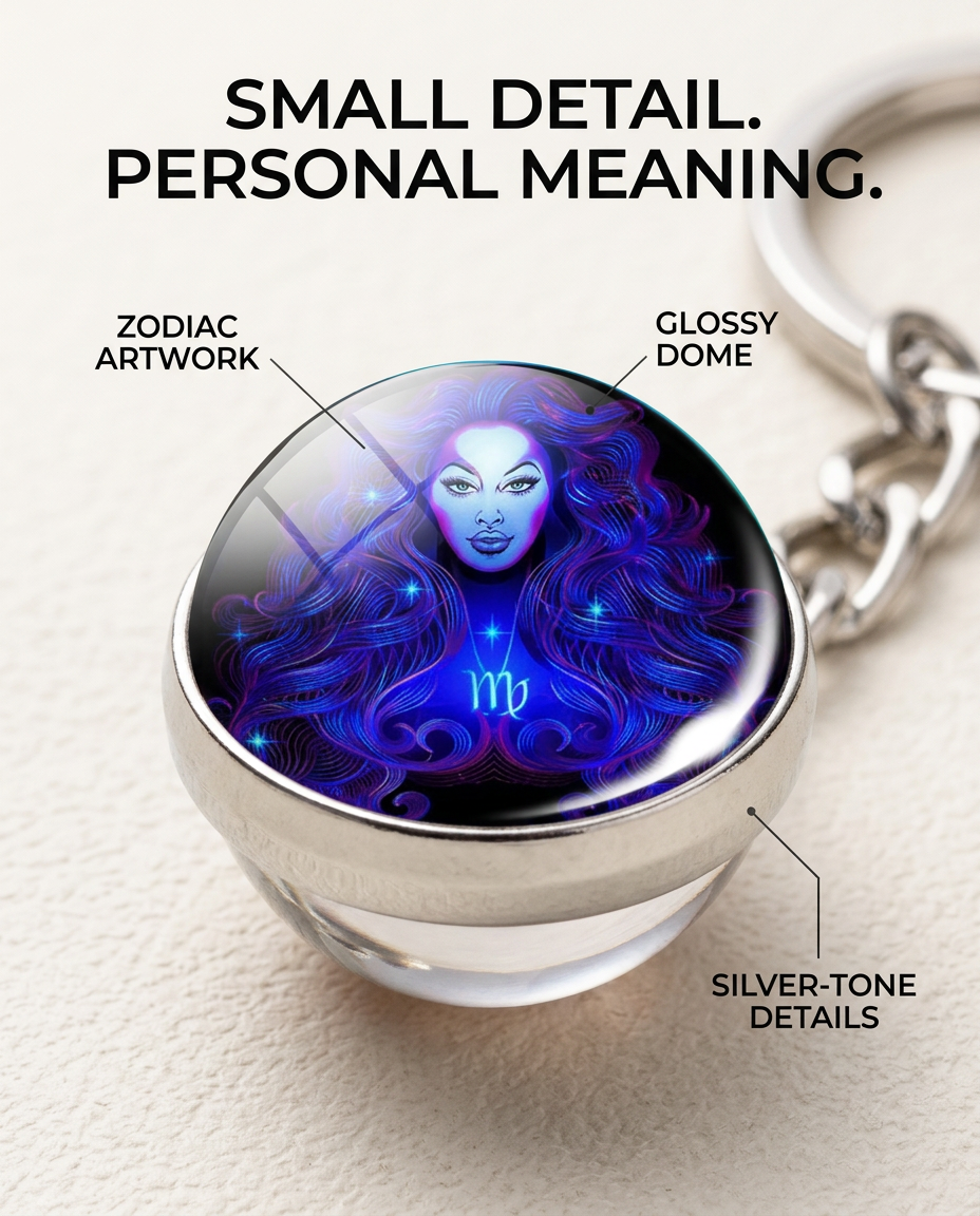ZodiFeel Orbit Zodiac Keychain