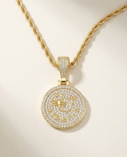 ZodiFeel Radiance Zodiac Medallion Necklace