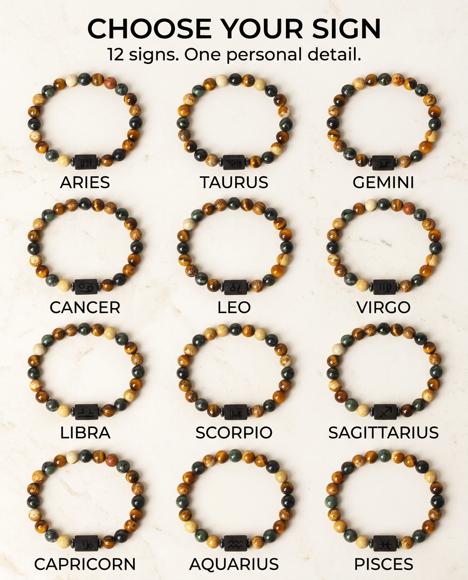 ZodiFeel Terra Zodiac Bracelet
