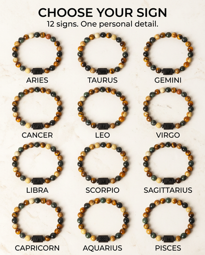 ZodiFeel Terra Zodiac Bracelet