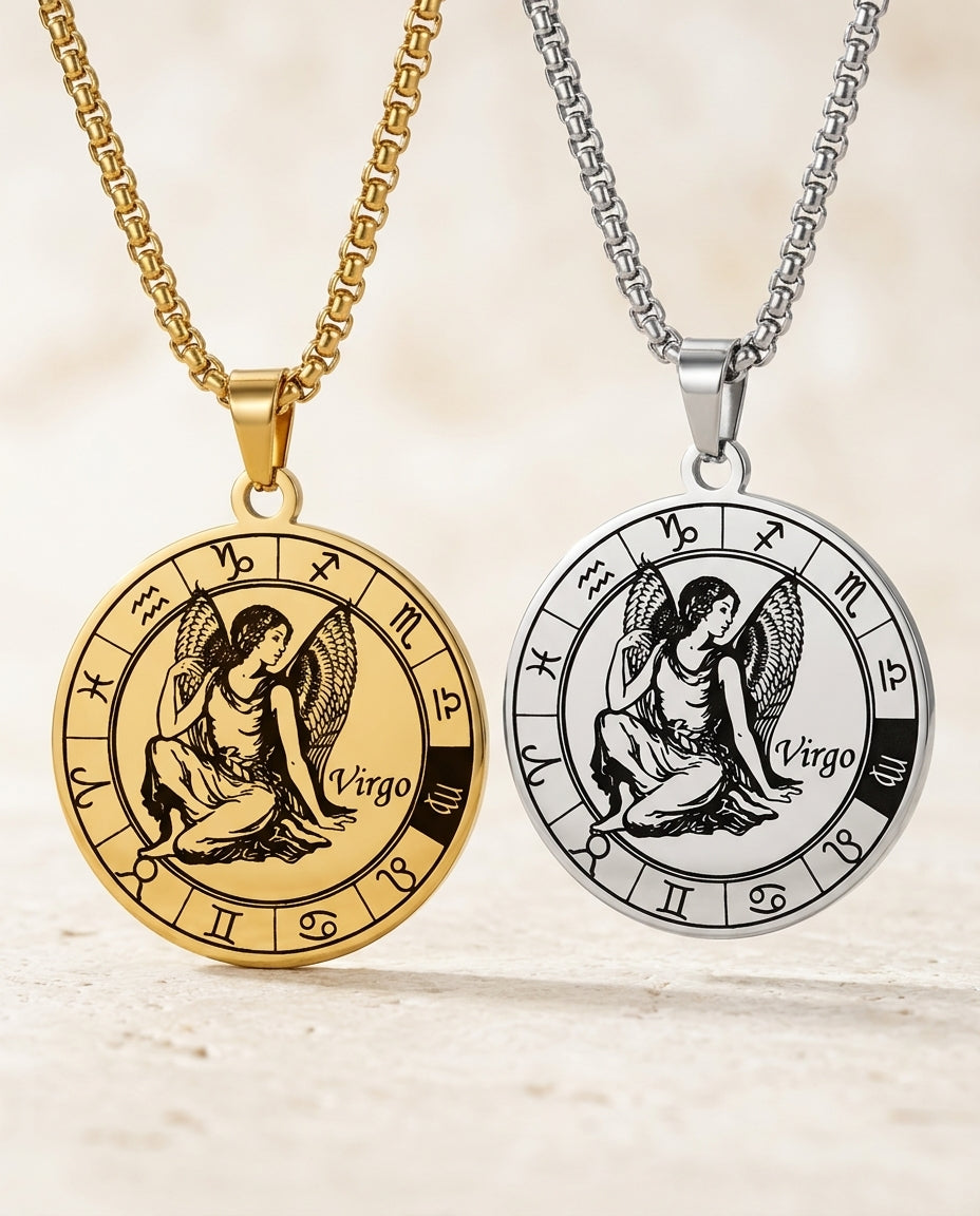 ZodiFeel Heritage Zodiac Medallion Necklace